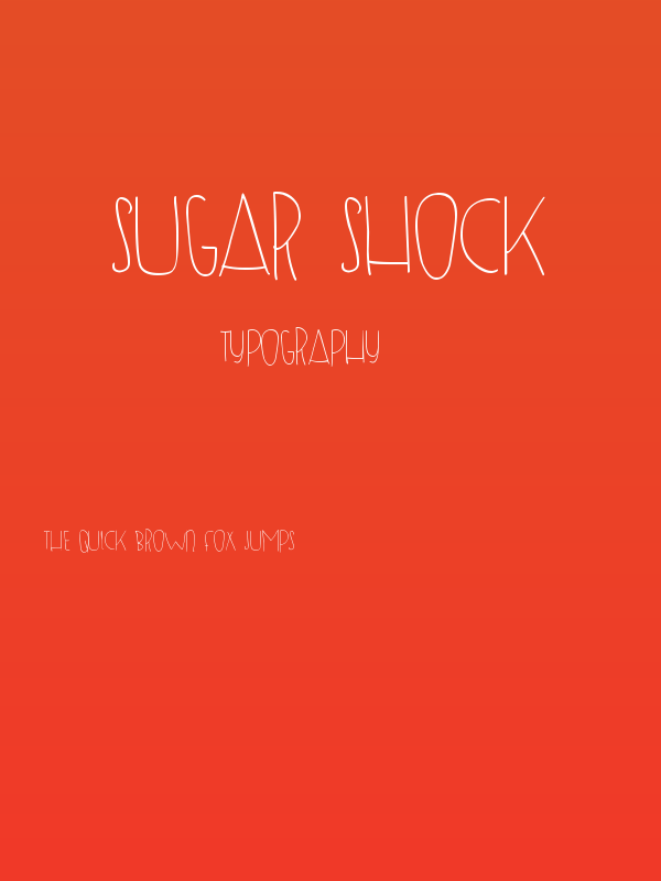 SUGAR SHOCK Poster