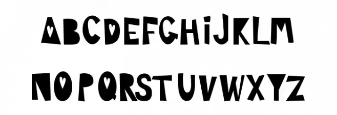 SUMMER DEMO Schriftart Groß