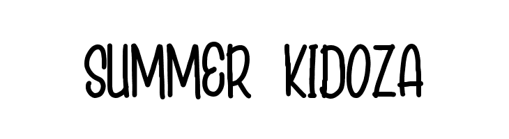 SUMMER KIDOZA  免费字体下载