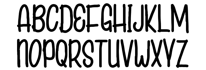 SUMMER KIDOZA Font LOWERCASE