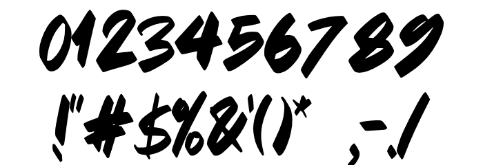 SUMMER VIBES Font OTHER CHARS