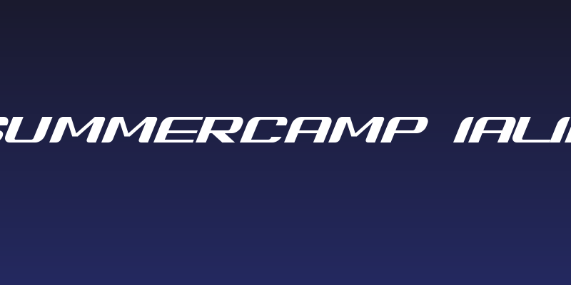 SUMMERCAMP Ialic Social Header