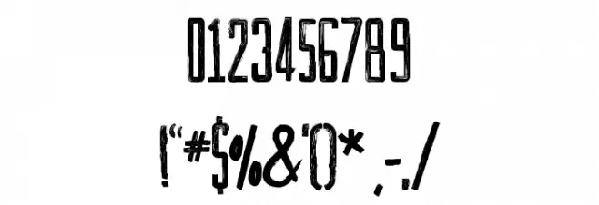 SUMMERTIMES Font OTHER CHARS