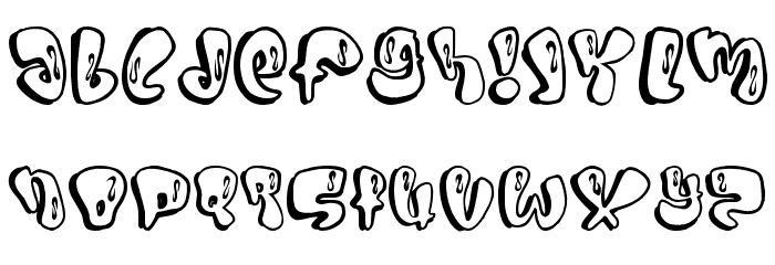 SUMO Font LOWERCASE
