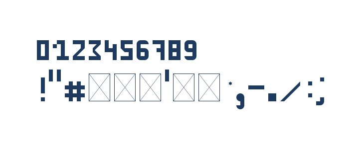 SUNAMUN Regular Other Characters