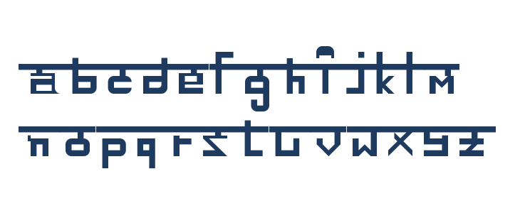 SUNAMUN Regular Lowercase