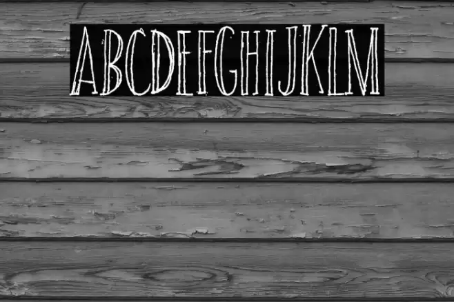 SUNDANCE PERSONAL USE Regular Font examples