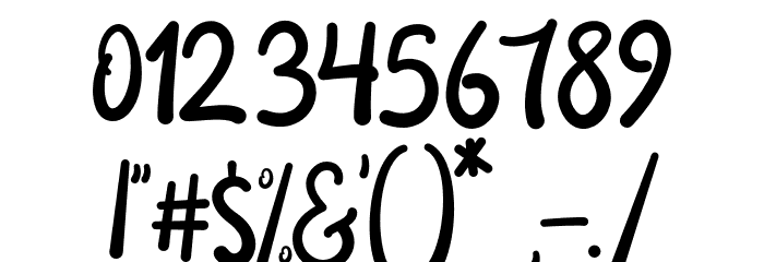 SUNMORI Font OTHER CHARS