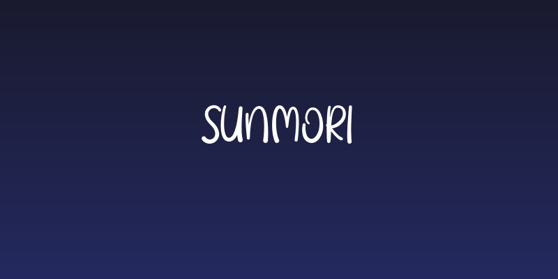 SUNMORI Social Header