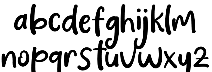 SUNMORI Font LOWERCASE