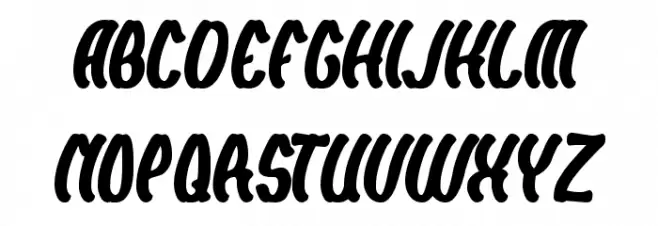 SUNSET BEACH Schriftart Groß