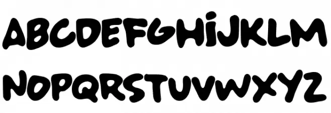 SUPER BAD FONT Fuentes MINÚSCULAS
