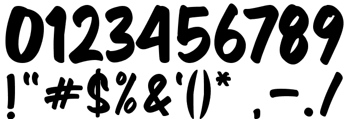 SUPER DISCOUNT Font OTHER CHARS