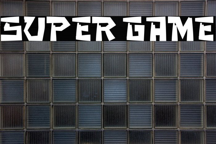 SUPER GAME Example 2