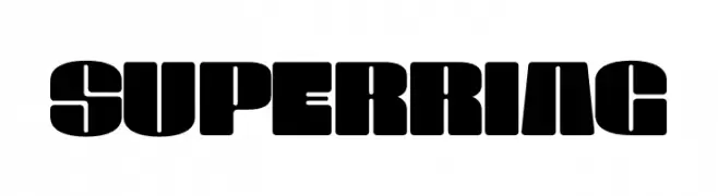 SUPER RING  Frei Schriftart Herunterladen