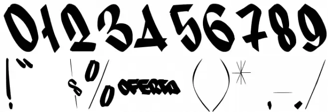 SUPER Font OTHER CHARS