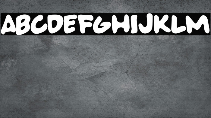 SUPERBADFONT Font examples