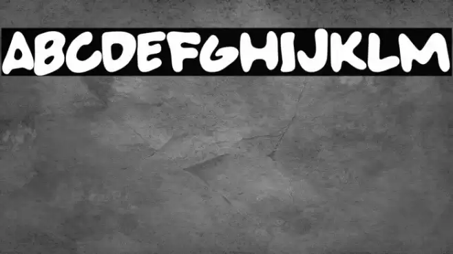 SUPERBADFONT Fonte examples