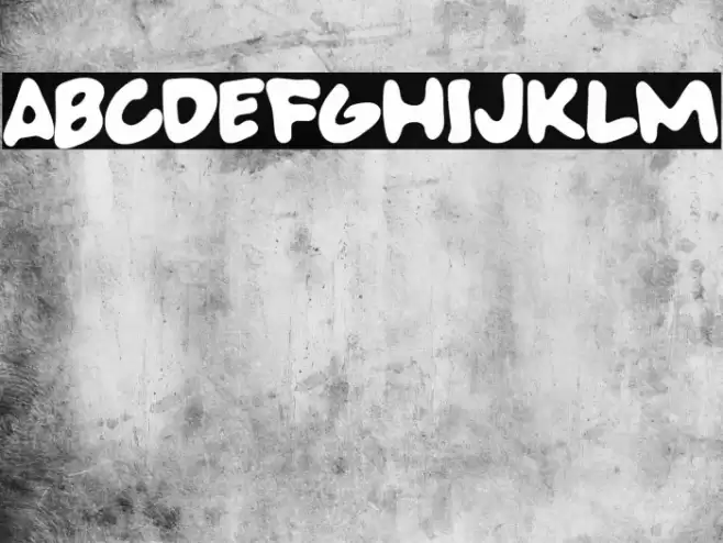 SUPERBADFONT Fonte examples