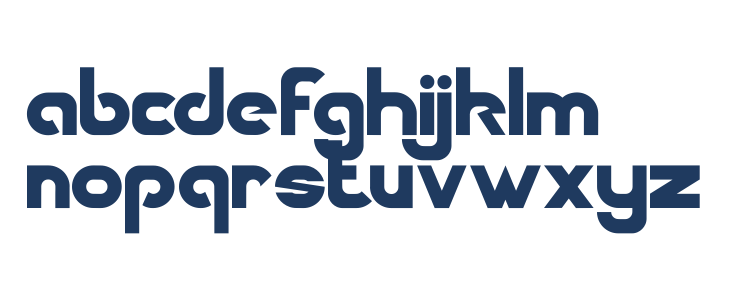 SUPERBOLD-Regular Lowercase