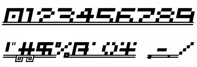 SUPERCAR Alp Font OTHER CHARS