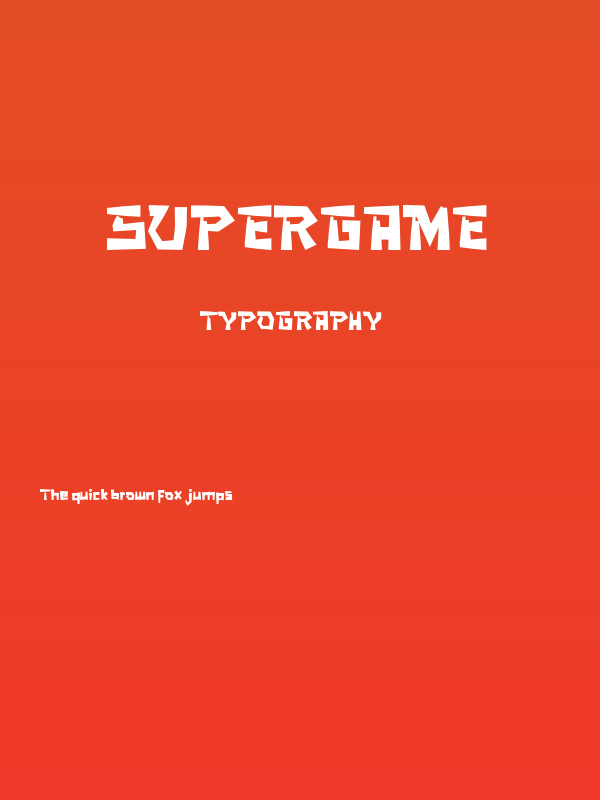 SUPERGAME Poster