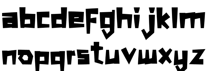 SUPERGAME Font LOWERCASE