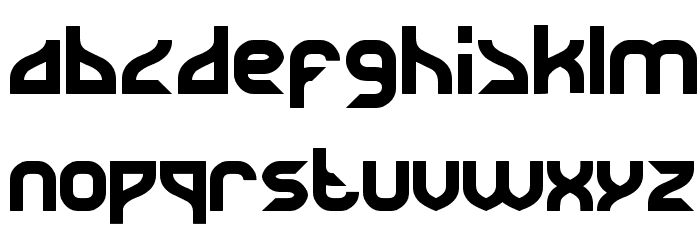 SUPERHERO Font LOWERCASE