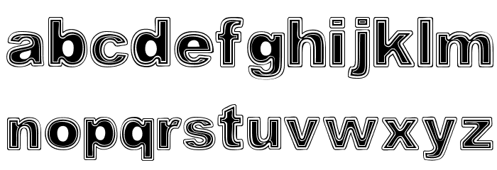 SUPERMARKET Font LOWERCASE