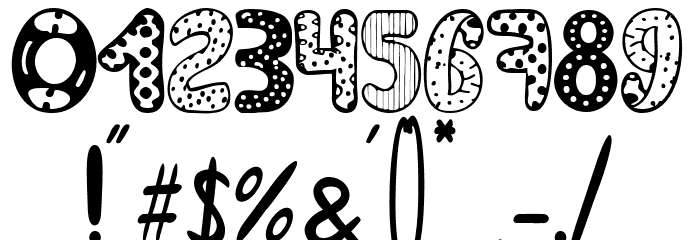 SUPERSYMBOL Font OTHER CHARS