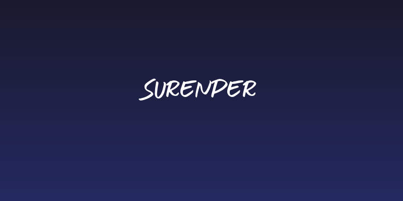 SURENDER Social Header