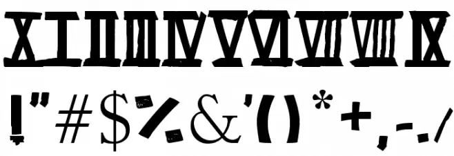 SURU Font OTHER CHARS