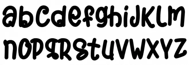 SURUR & OLIEV 字体 小写