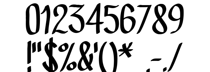SURVEE CRE Font OTHER CHARS