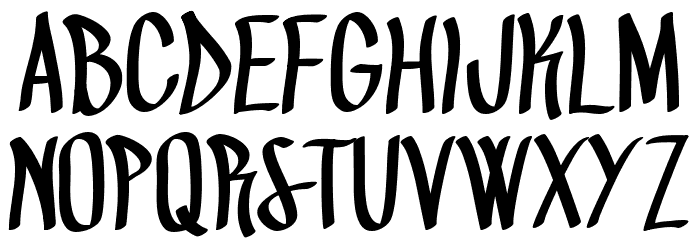 SURVEE CRE Font LOWERCASE