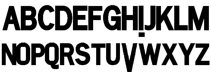 SURVIVOR SERIES Font LOWERCASE