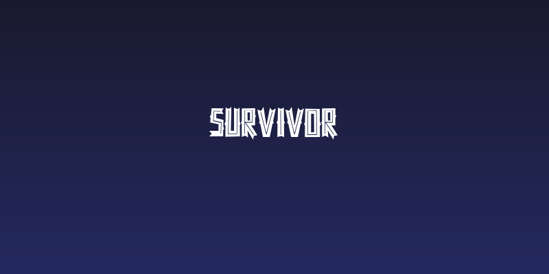 SURVIVOR Social Header