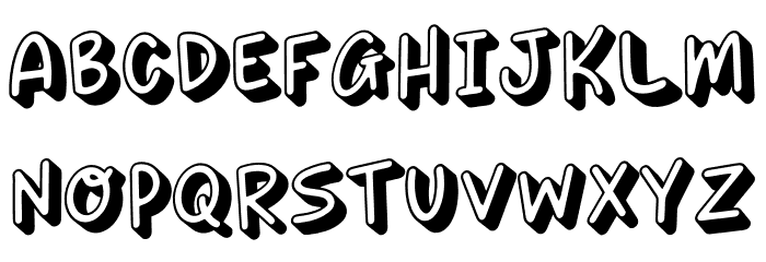 SUSHI SHIRO Font LOWERCASE