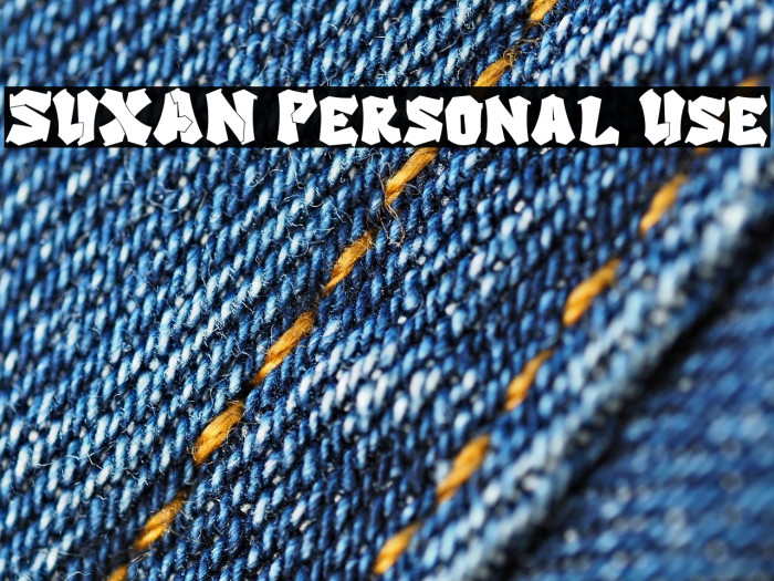 SUXAN Personal Use Example 1