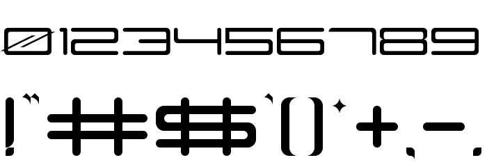 SubZER0 Regular Font OTHER CHARS
