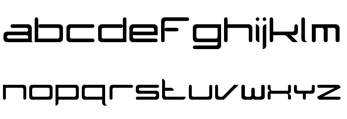 SubZER0 Regular Font LOWERCASE