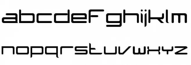 SubZER0 Regular Font Litere mici