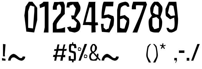 Subaccuz-Light Font OTHER CHARS