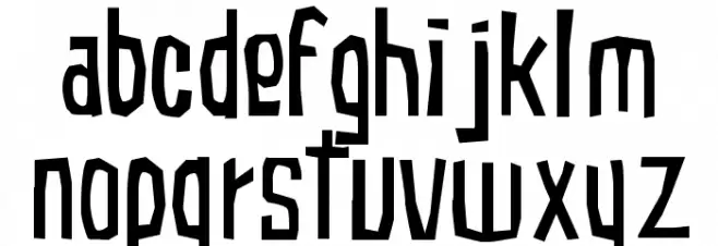 Subaccuz-Light Font LOWERCASE