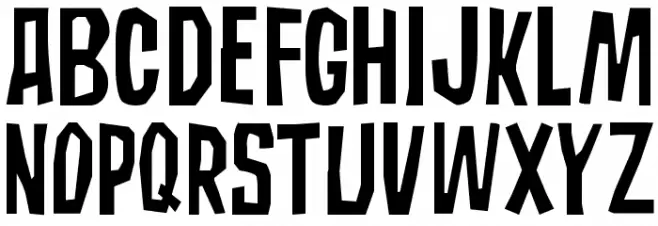 Subaccuz-Normal Schriftart Groß