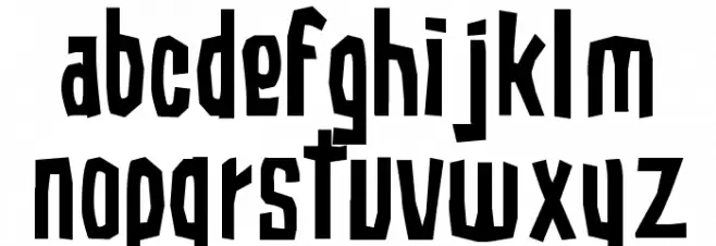 Subaccuz-Normal フォント 小文字