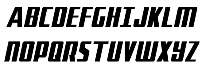 Subadai Baan Condensed Italic Шрифта ВЕРХНИЙ