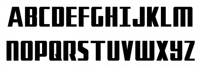 Subadai Baan Condensed Шрифта ВЕРХНИЙ