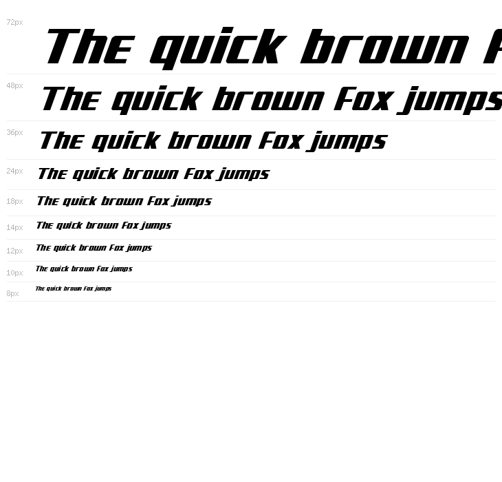 Subadai Baan Super-Italic Waterfall