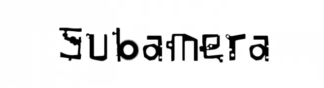 Subamera  Descarca Fonturi Gratis
